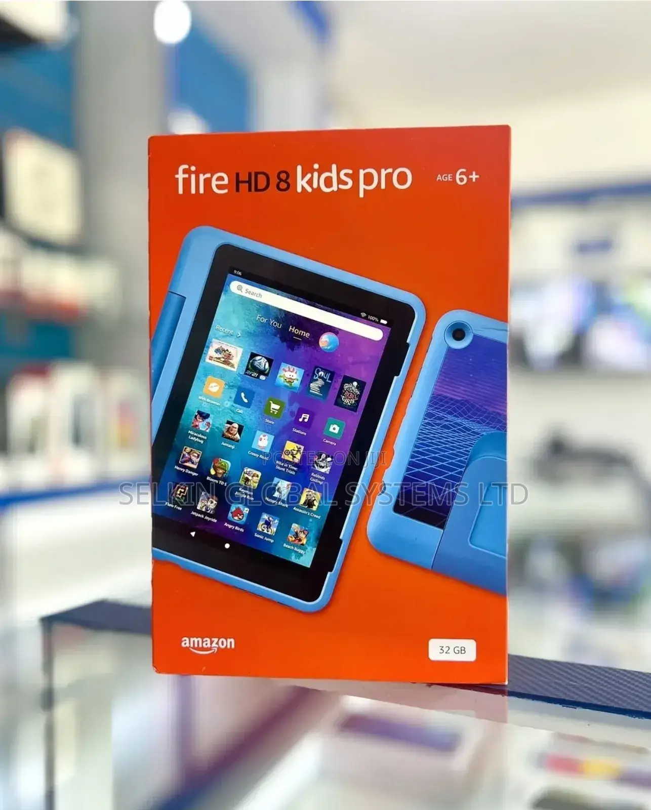 New Amazon Fire HD 8 32 GB Black