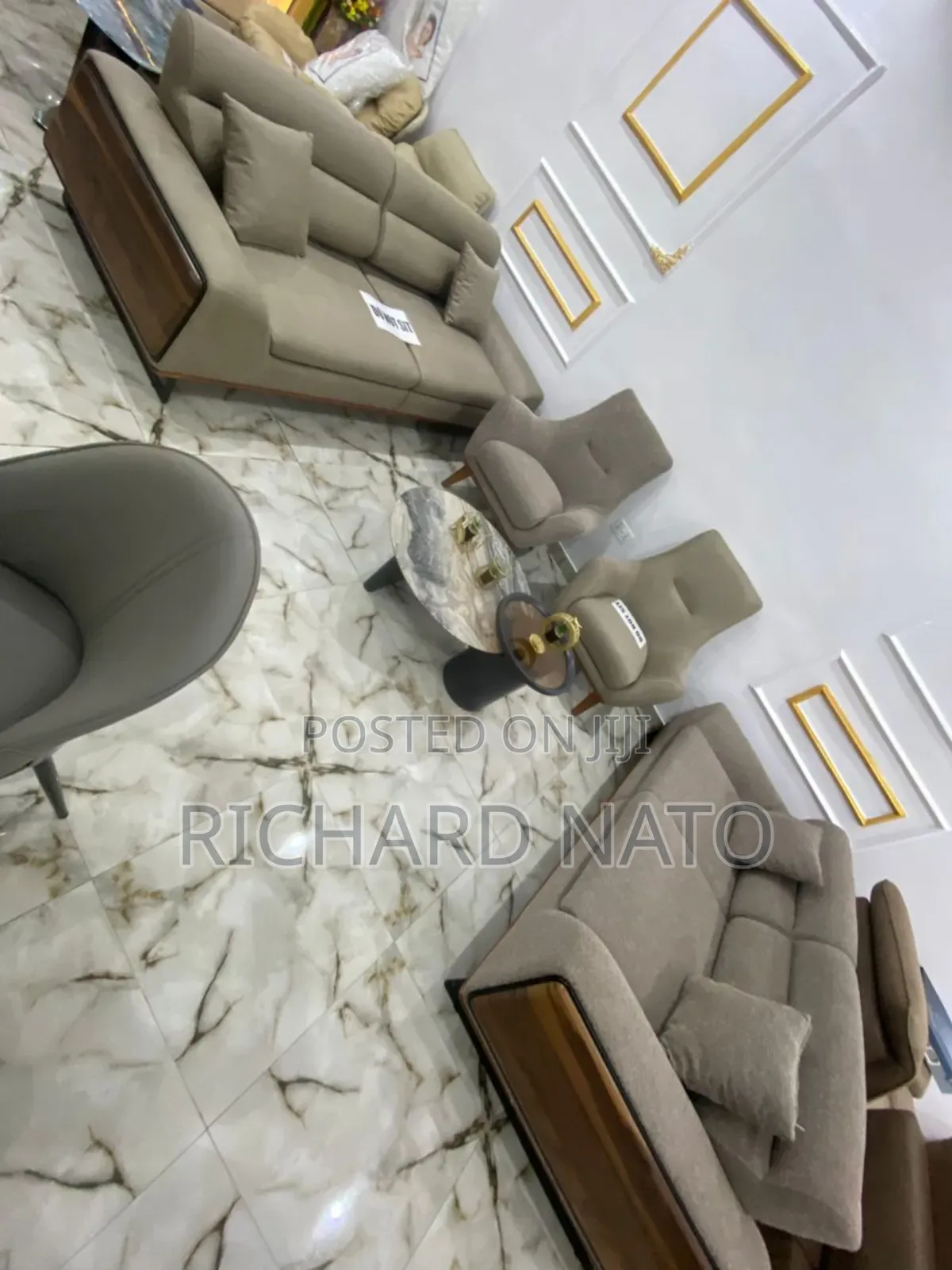 Contemporary Turkish World on Sofa