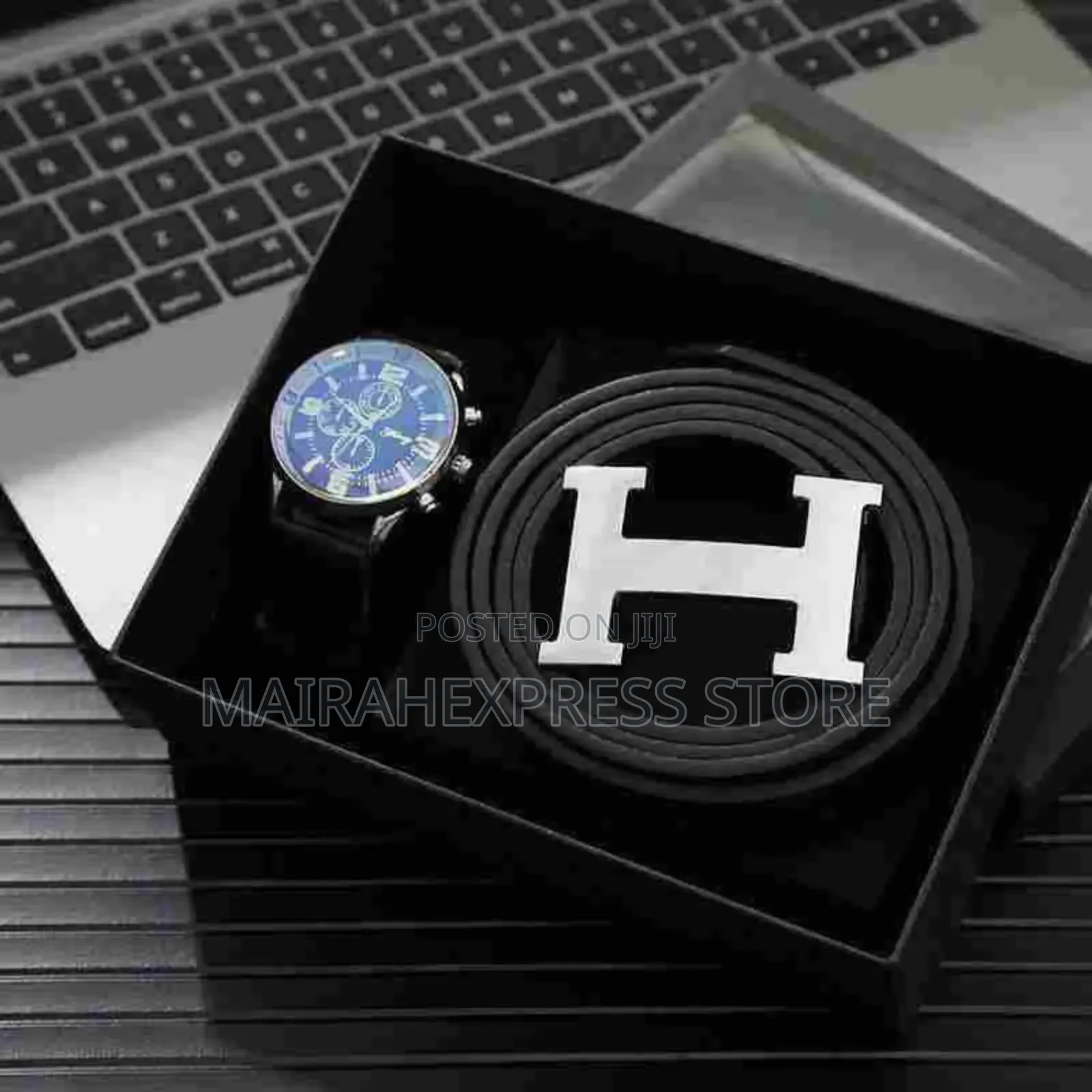Jackson Watch and Belt Gift Box Set