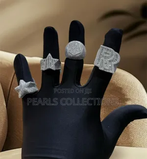 Star Diamond Cuban Ring With Diamond Tester