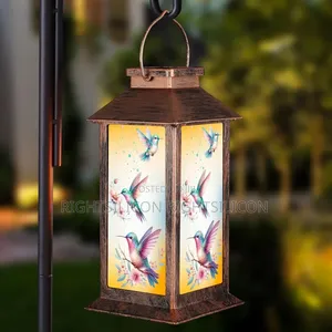 Usa Solar Lanterns for Garden Decor,Waterproof Design Ideal Birthday