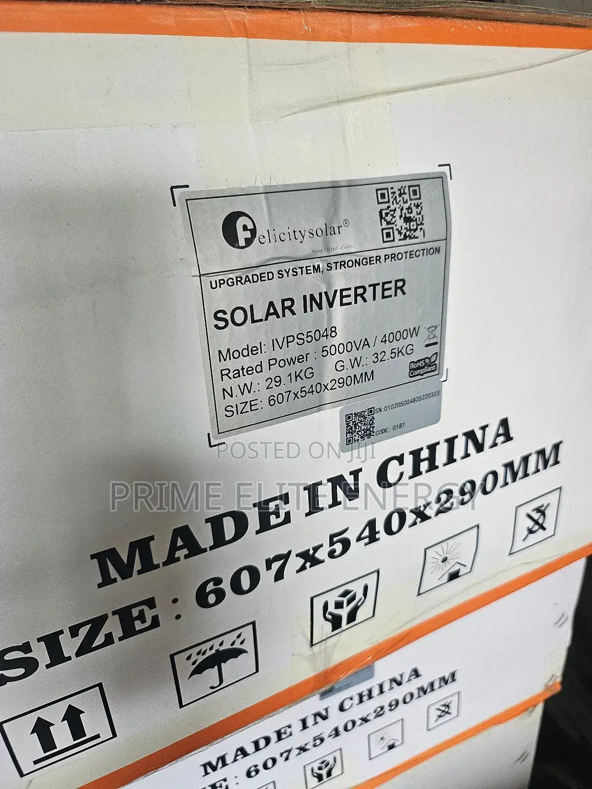 Felicity 5kva Transformer-based Inverter 48v