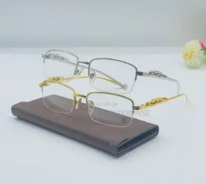 Rimless Clear Designer Glasses With Box