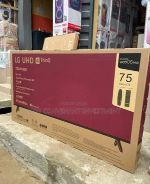 Original Lg Uhd, Ai Think Smart Television 75inches Real
