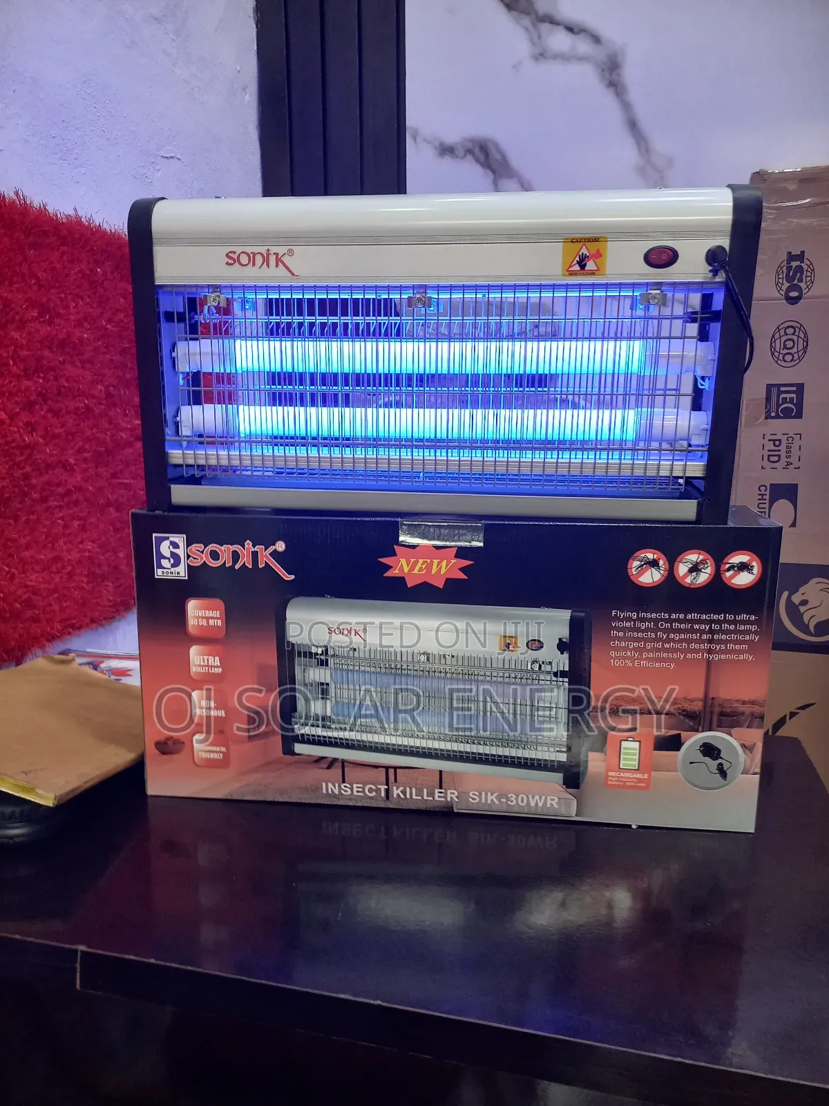 Sonik Rechargeable Insect/Mosquitos Killer.