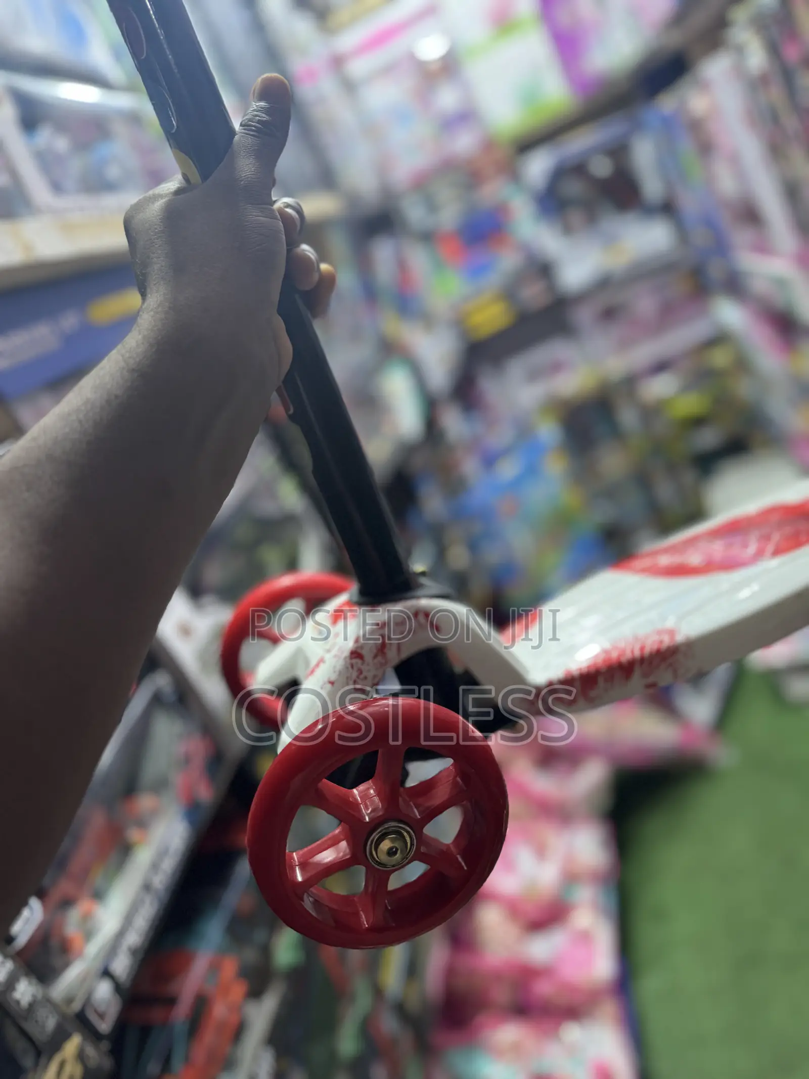 Kick Scooter With Light Wheels
