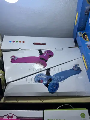 Kick Scooter With Light Wheels