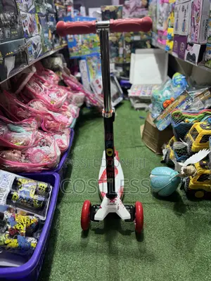 Kick Scooter With Light Wheels