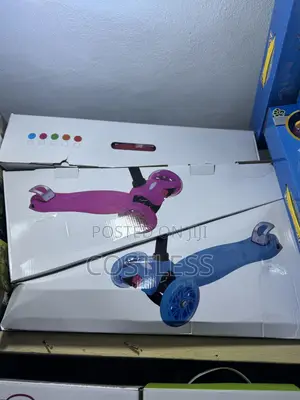 Kick Scooter With Light Wheels