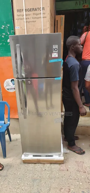 Lg Original Standing Double Door Refrigerator With 2years Warranty