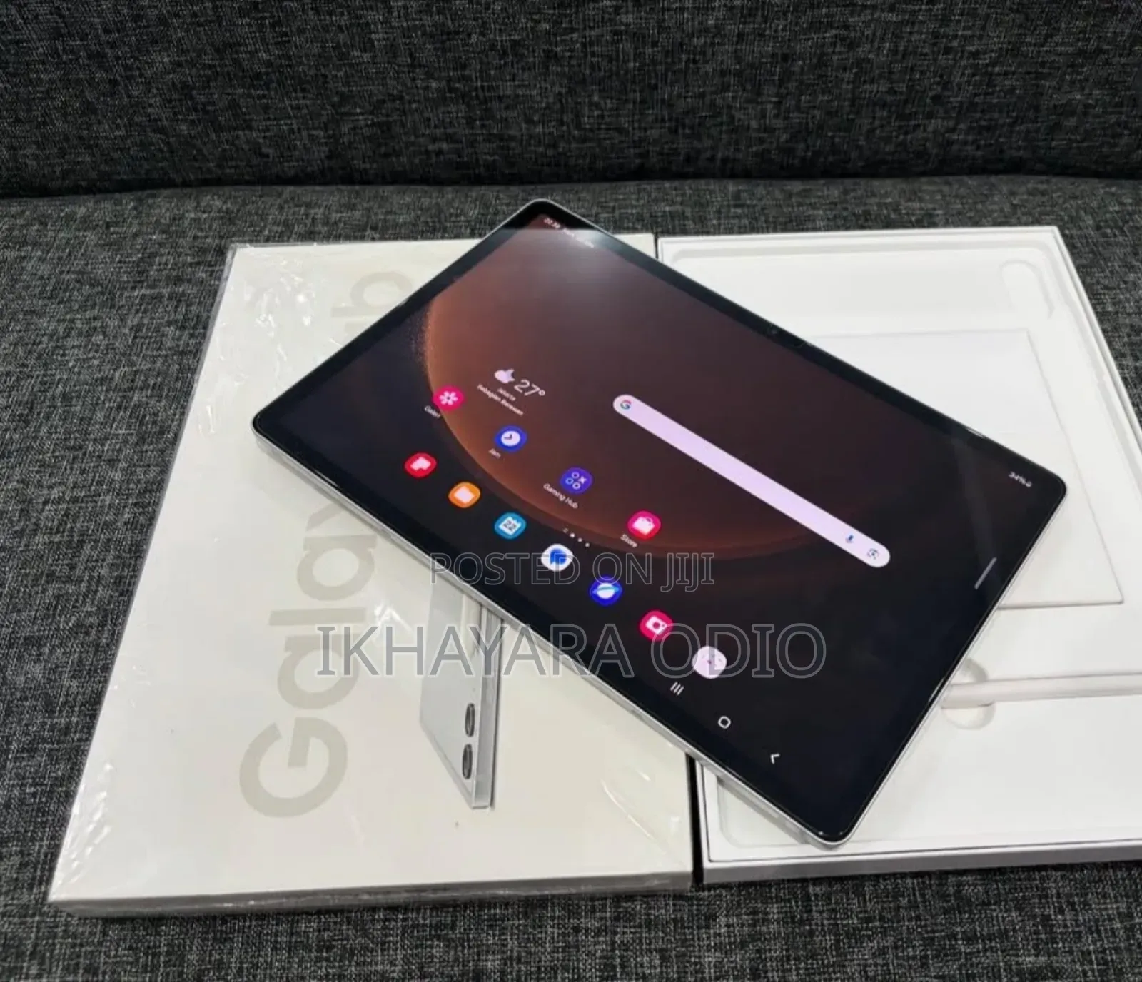 New Samsung Galaxy Tab S9 FE+ 256 GB Black