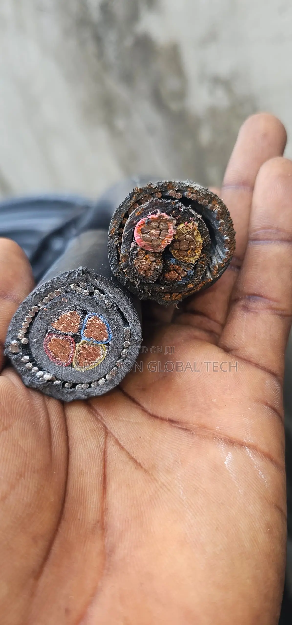 Original 25mm 4core Armored Cable and Wires