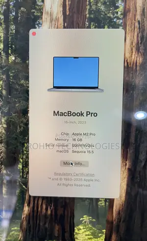 Laptop Apple MacBook Pro 2023 M2 Pro 16-Inch 16GB Apple M2 SSD 512GB