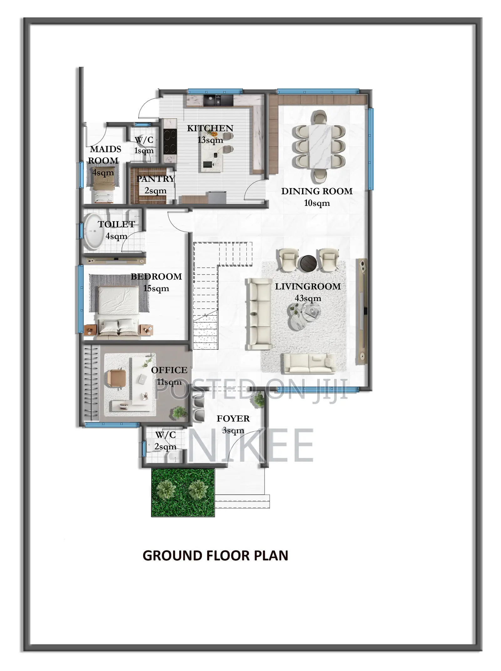 5 Bedroom Detached Duplex