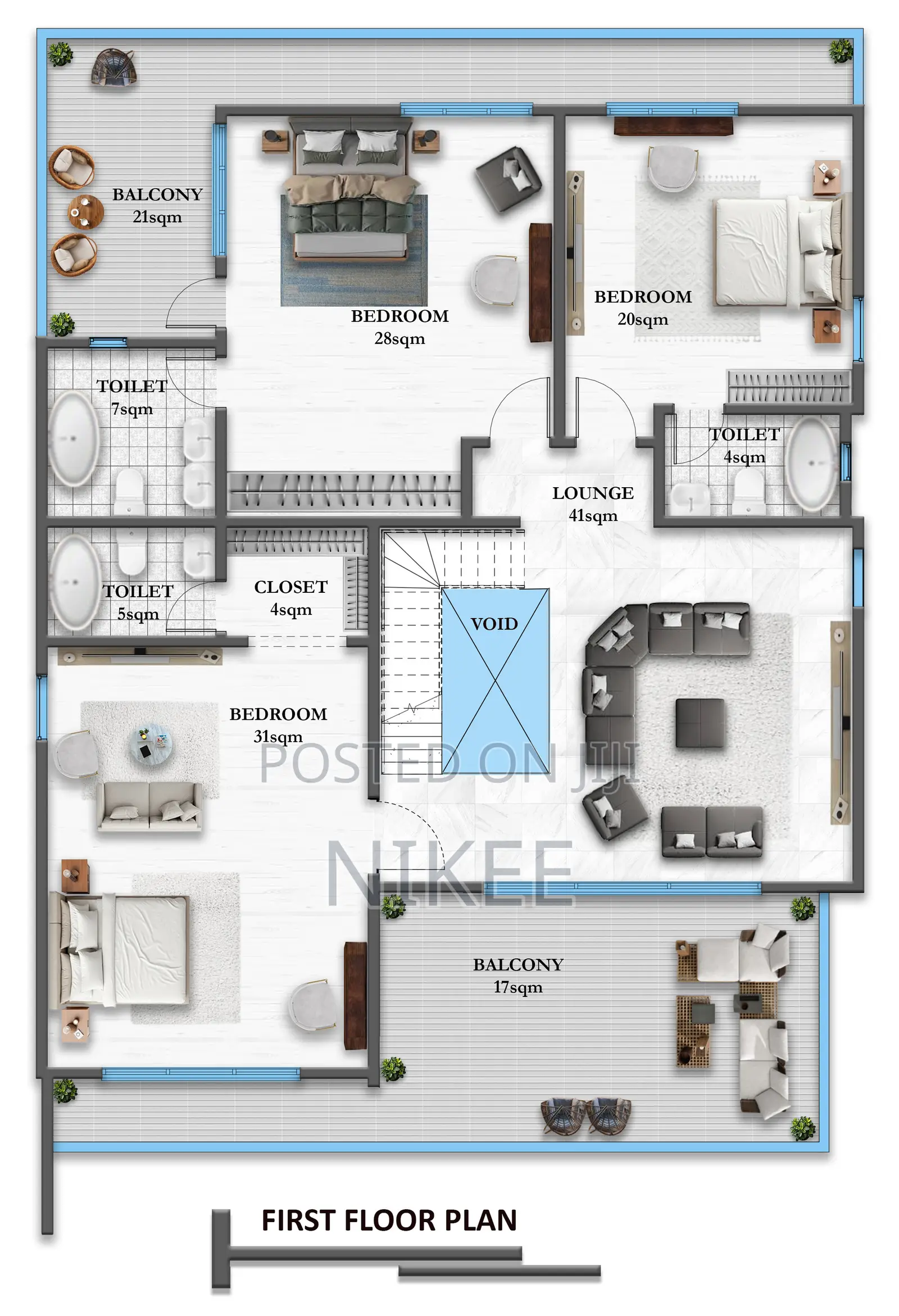 5 Bedroom Detached Duplex
