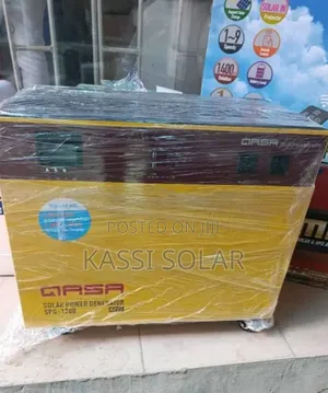 1200watts Qasa Solar Generator With 450watts 2 Big Panels