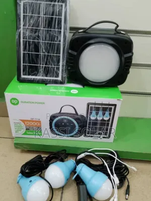 Dp Solar Station With Bulbs and Panel