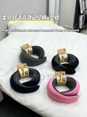 High-Efficiency Rebound Memory Foam U-Shaped Neck Pillow