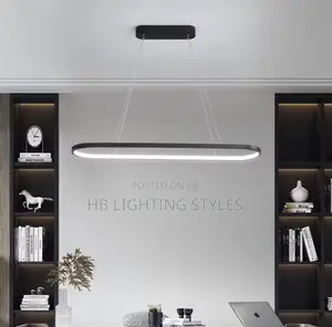 Nordic Minimalist Led Black Pendant Light