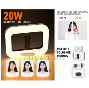 Multi-Functional Phone Cage Selfie Light