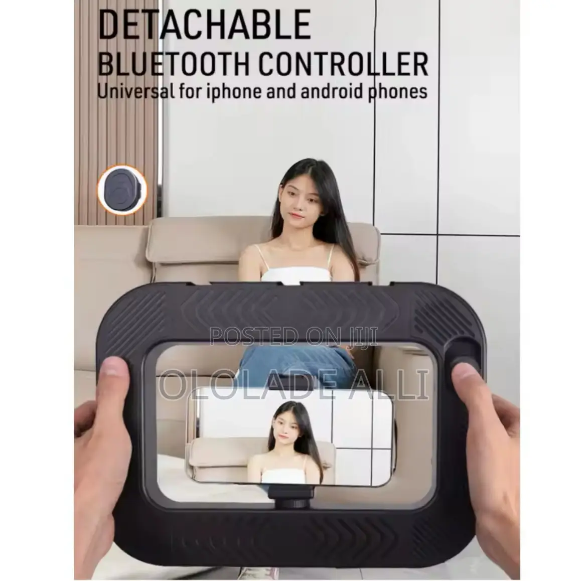 Multi-Functional Phone Cage Selfie Light