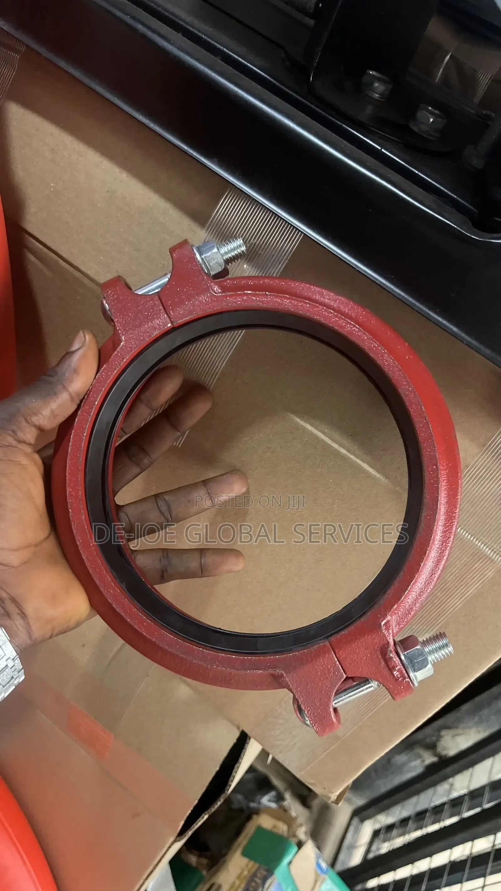 Ridgid Pipe Coupling With Groove