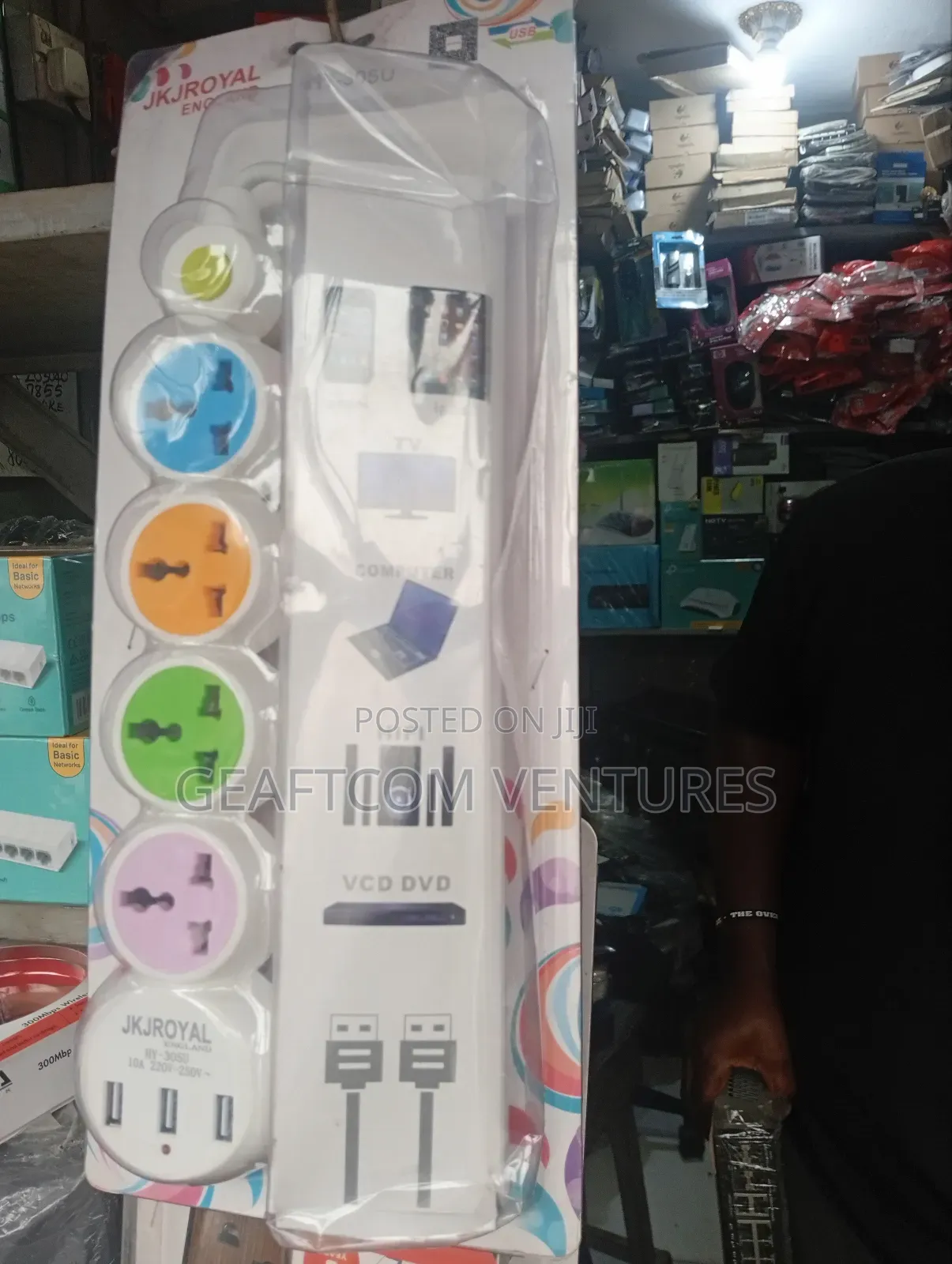 4face Socket With 3usb Port
