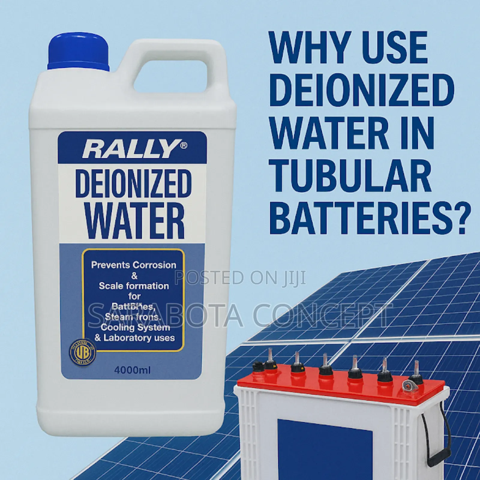 Rally Distilled Water
