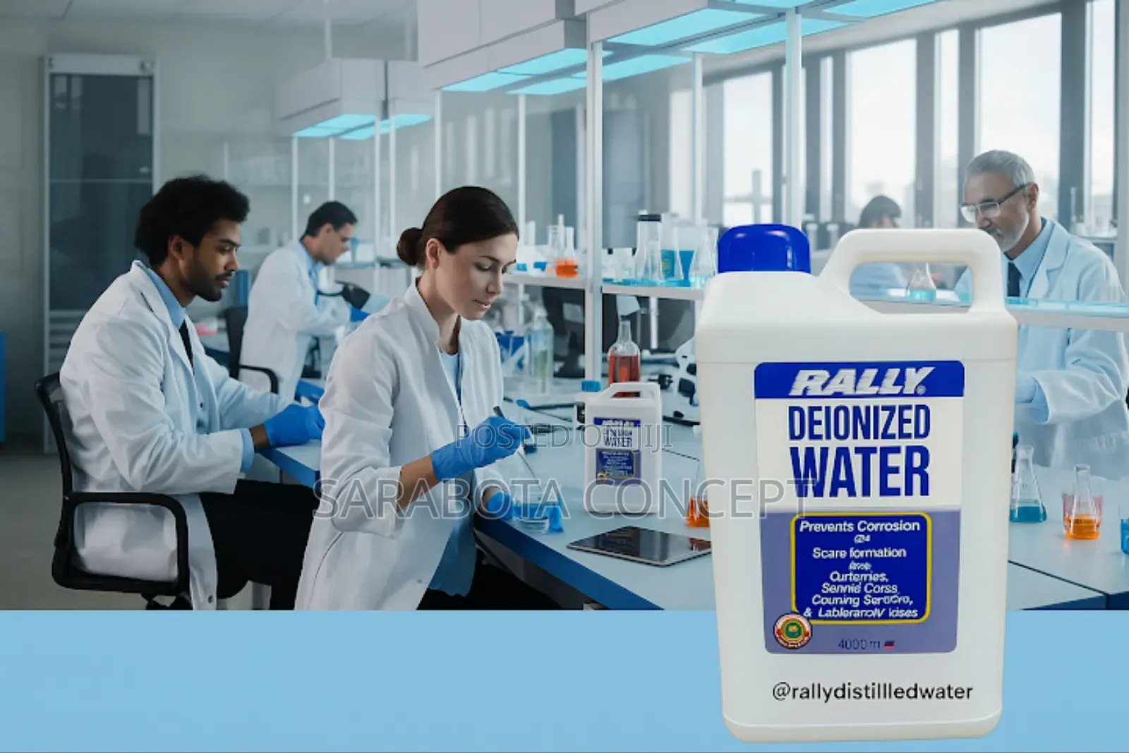 Rally Distilled Water