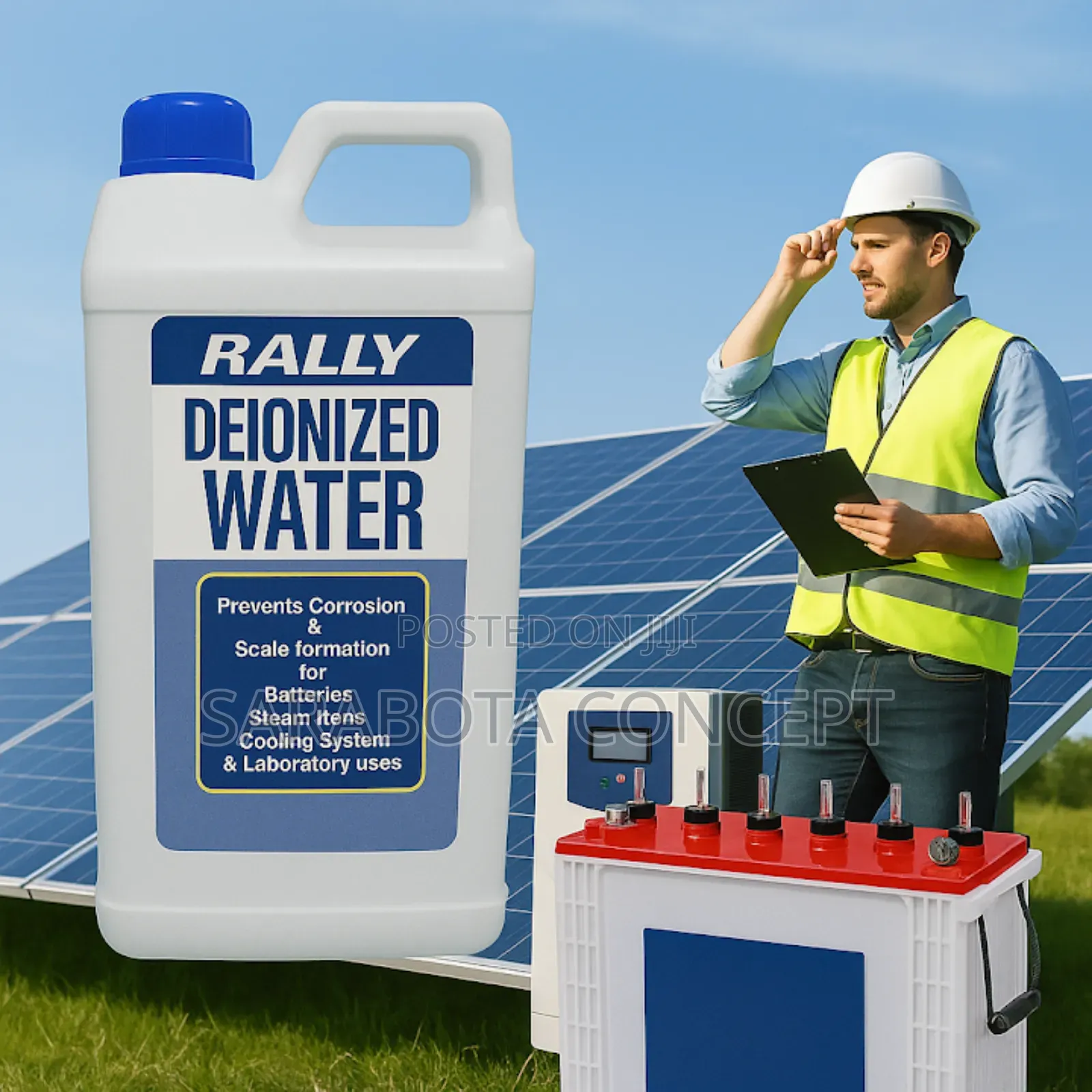 Rally Distilled Water