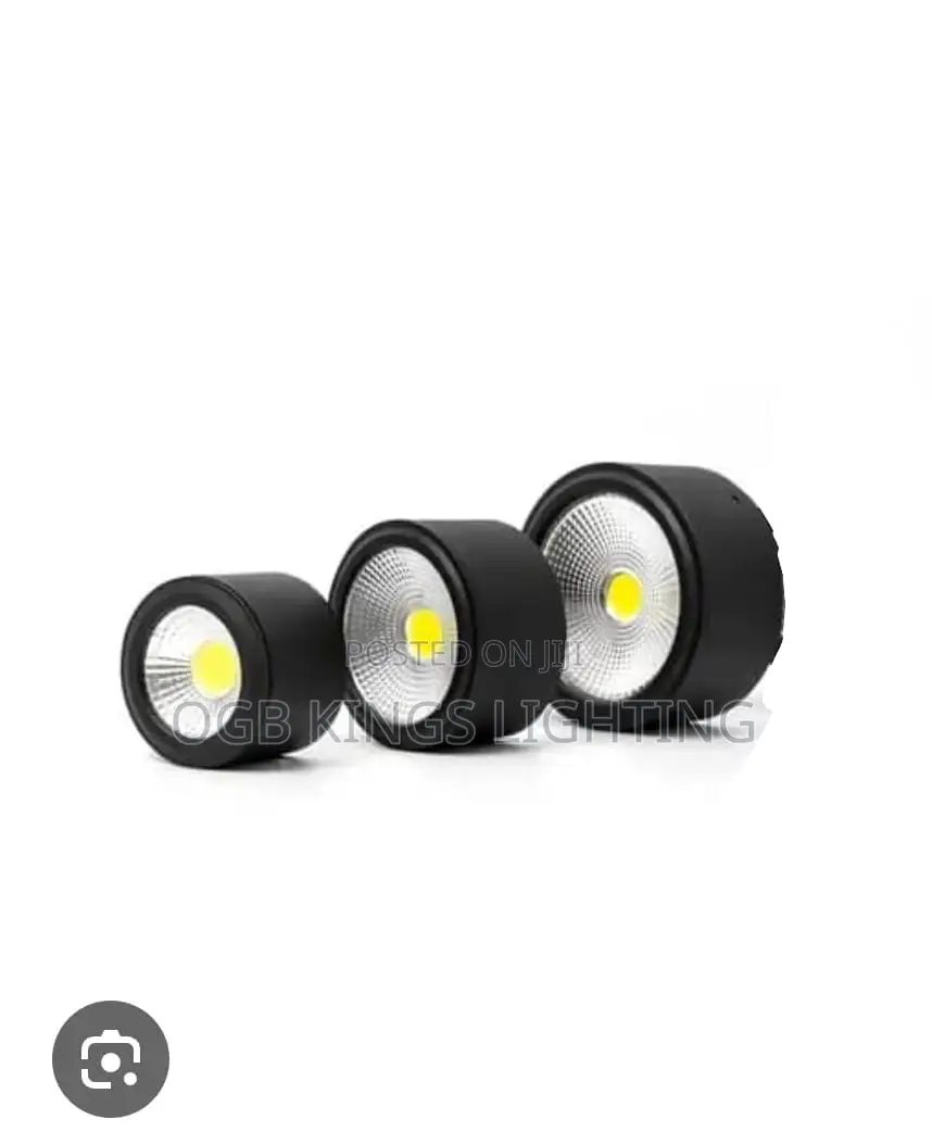 Surface Mounted Led Downlight Dimmable Spotlight Cob Non-Opening