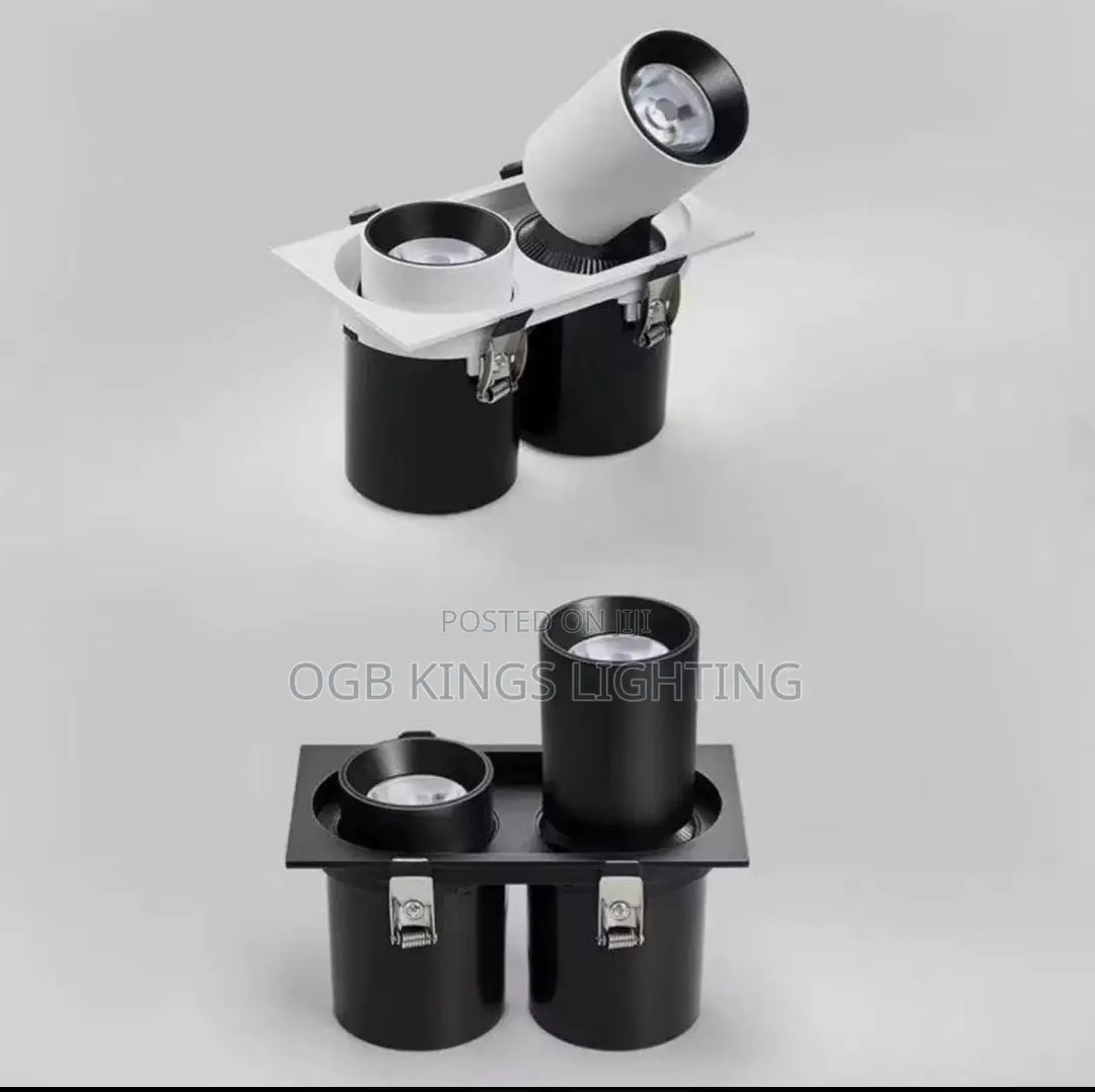 Adjustable Recessed 2in1 Pop Ceiling Lights