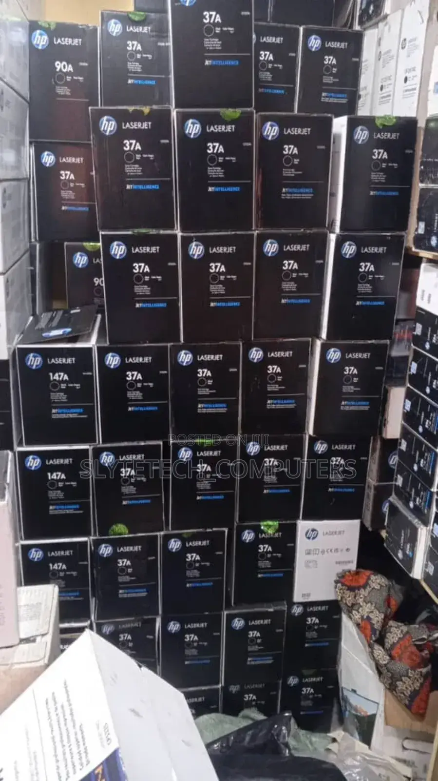 Genuine Hp 37a Toner Cartridge