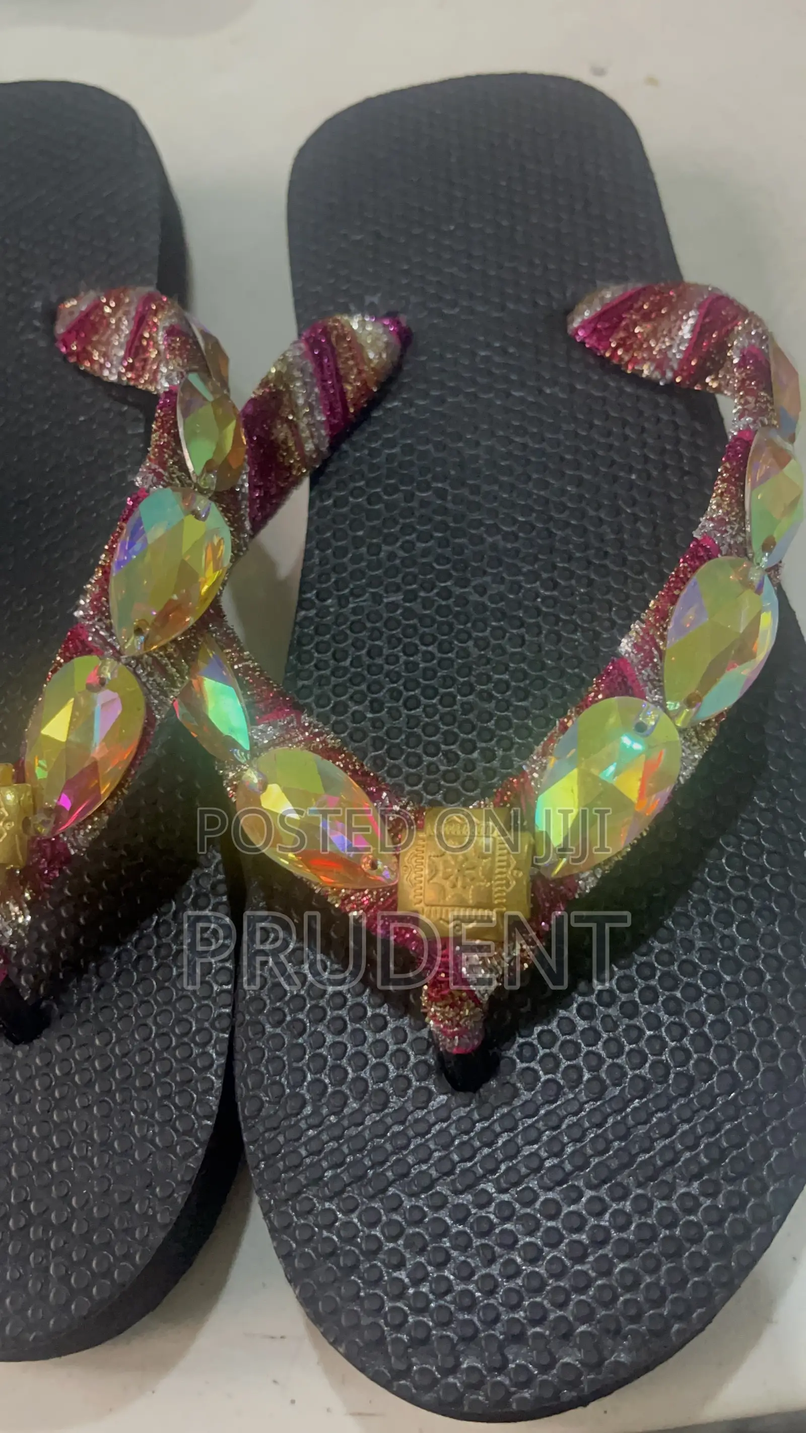 Slippers With Beautiful Beads