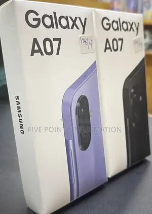 New Samsung Galaxy A07 4G 128 GB Black