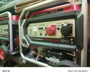 15kva Original Maxmech Comes With 3 Phase and Single Phase