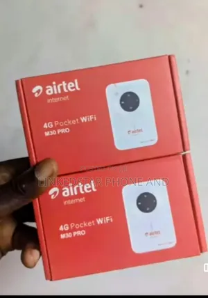 Airtel 4g Mifi and 4g Router With Free 30gb Data Sim