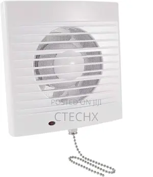 Hon Guan 4 Inch Pull Cord Bathroom/Kitchen Extractor Fan