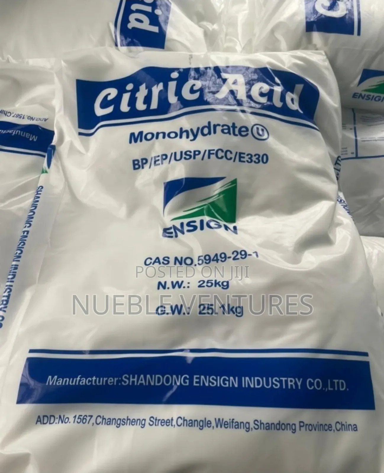Citric Acid Anhydrous and Monohydrate