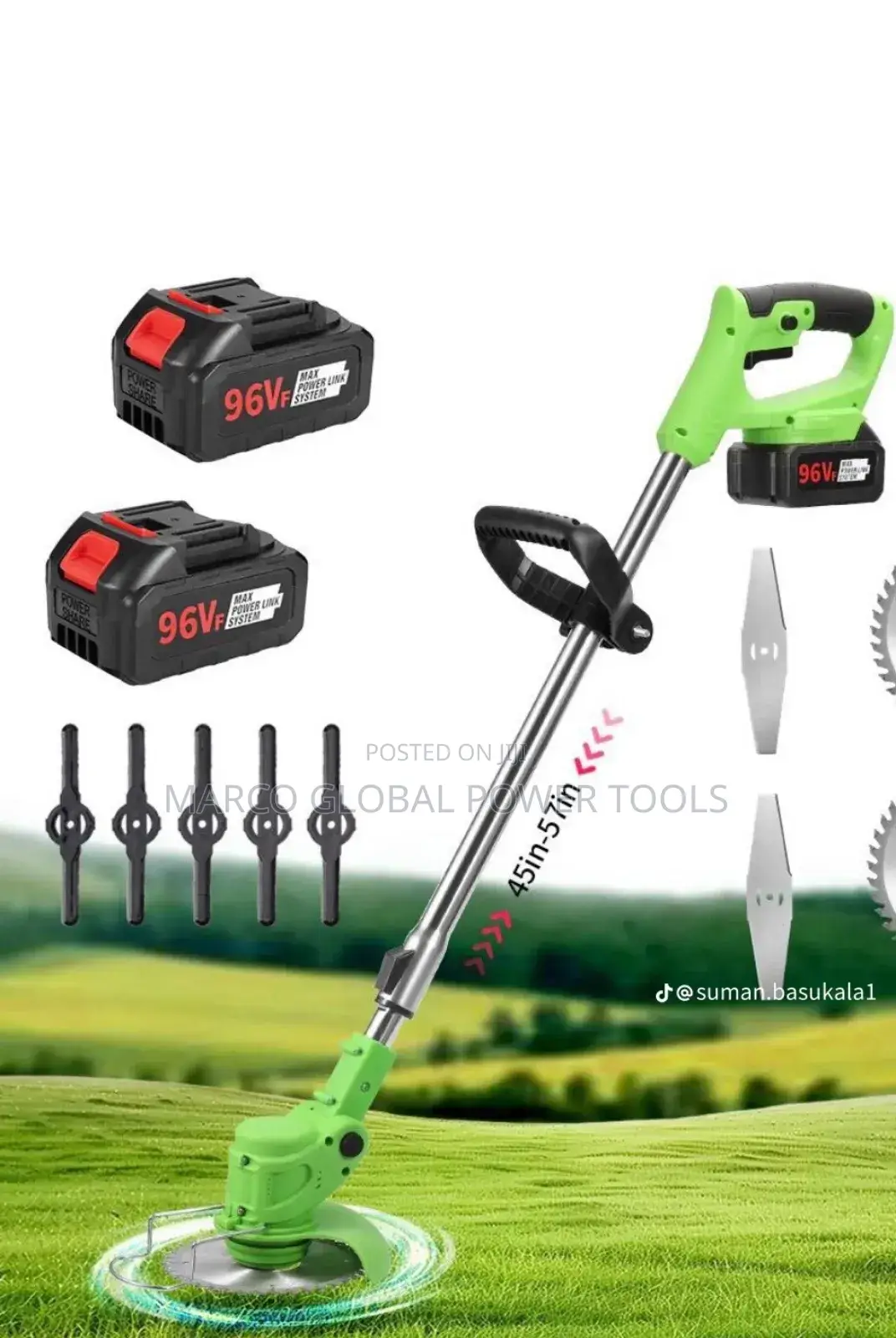 Rechargeable Brush Cutter