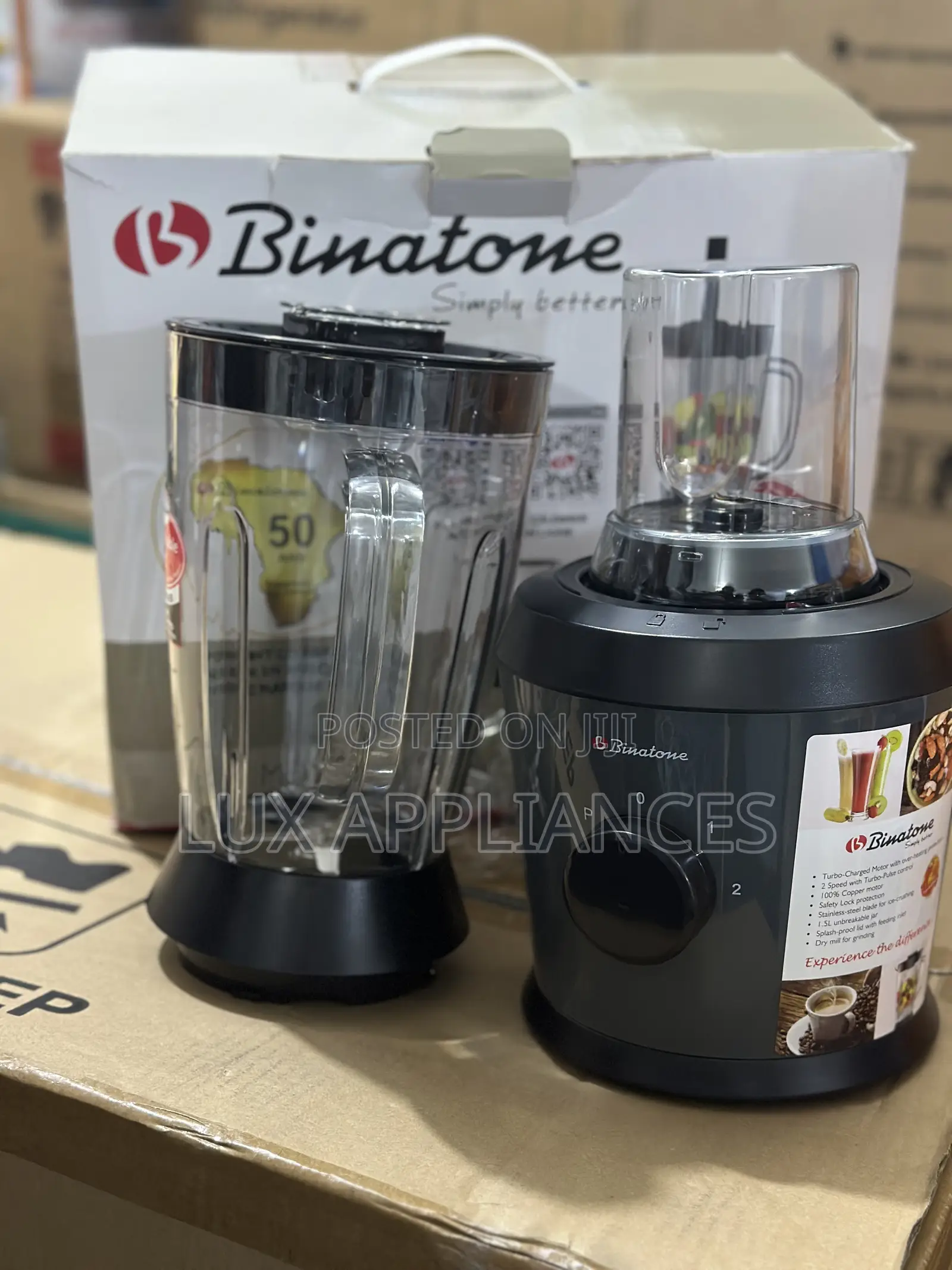Binatone 500w Simple Blender Is a Compact