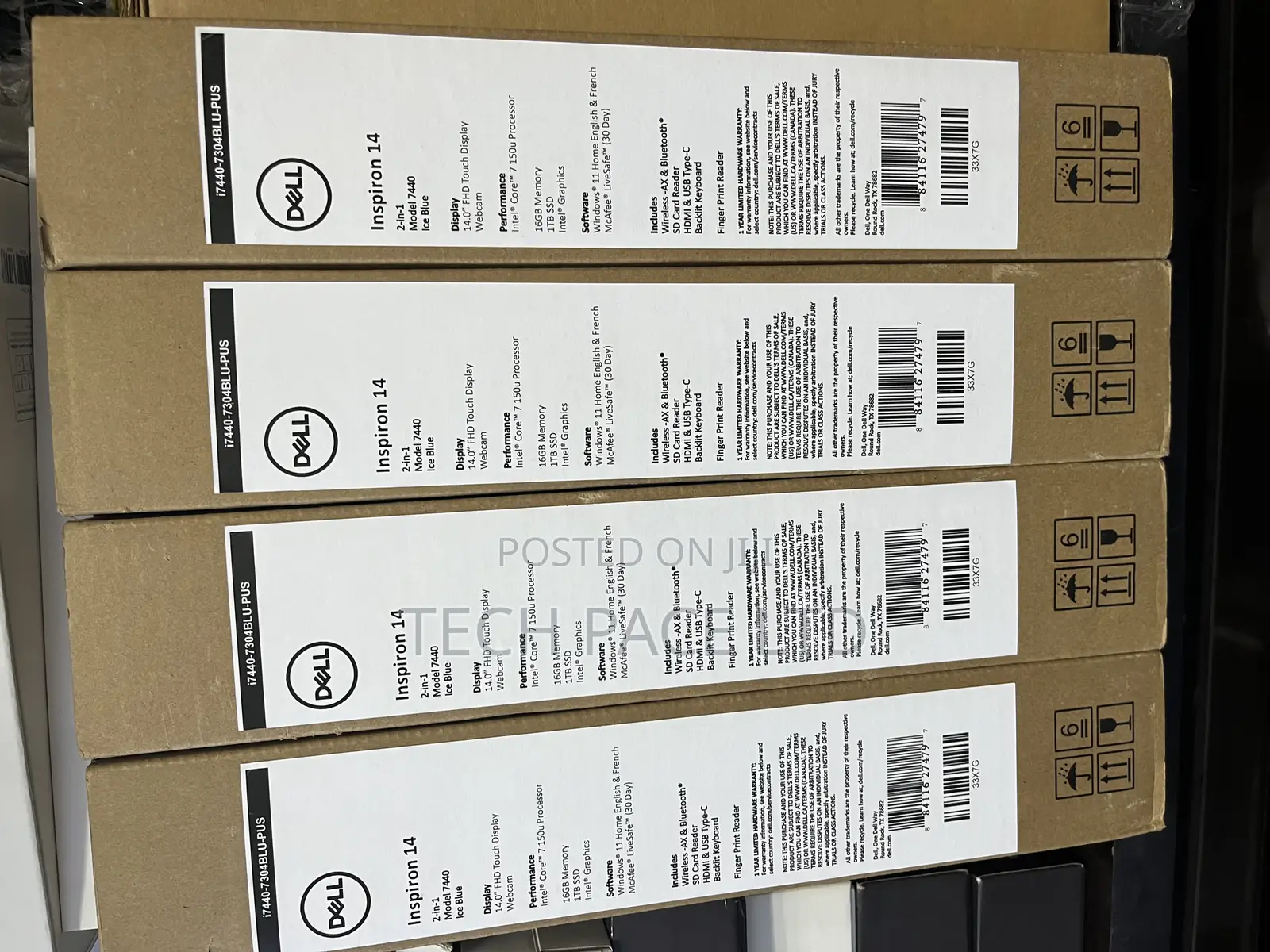 New Laptop Dell Inspiron 14 16GB Intel Core I7 SSD 1T