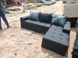 Luxury L Shaped Living Room Sofas Chair With Pillows