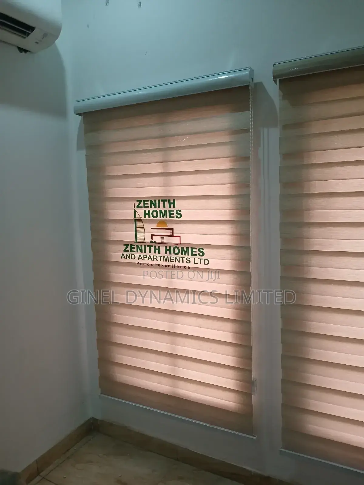 Branded Day and Night Blind for Office