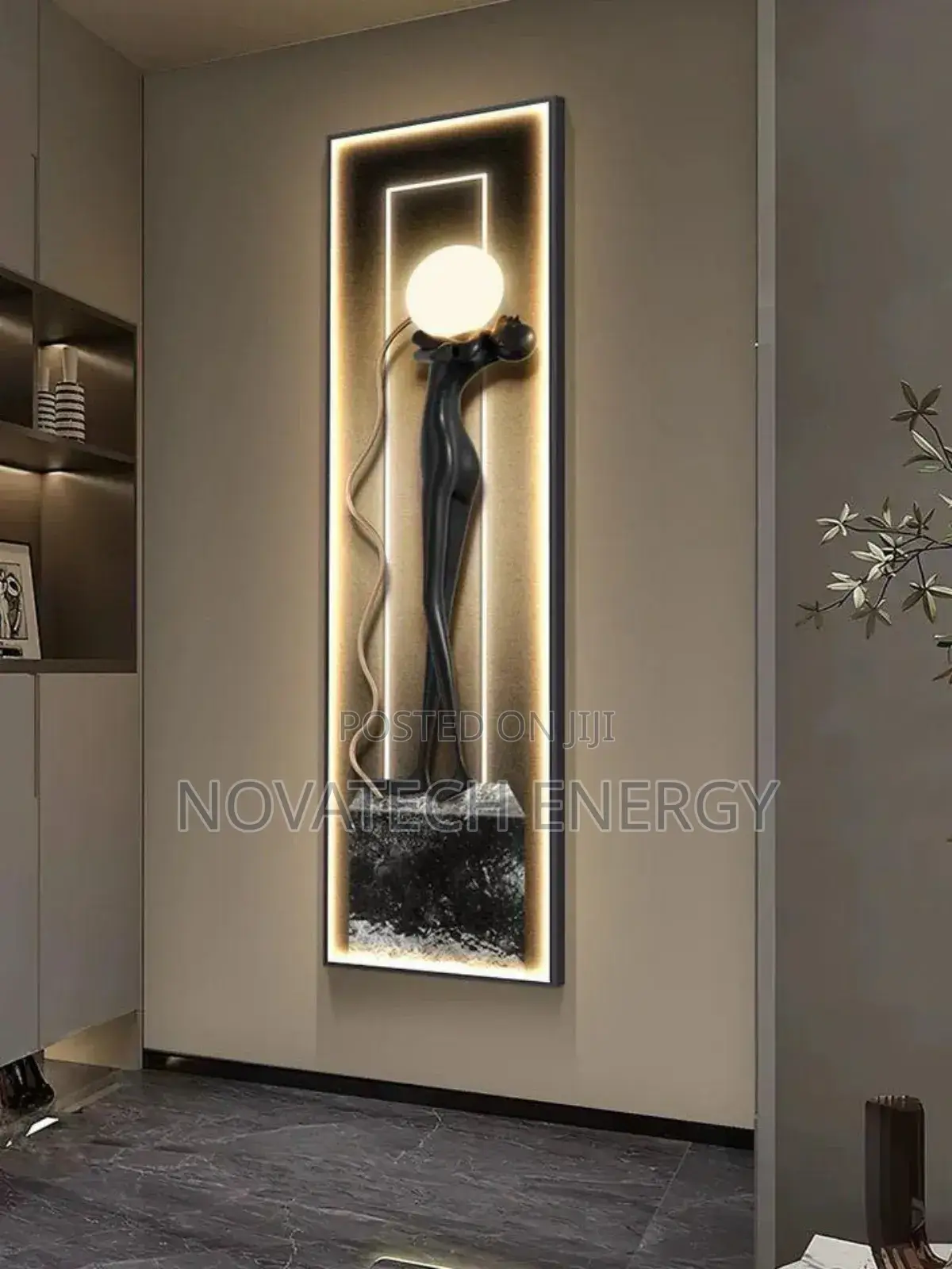 Led Artistic Wall Frame Light for Luxury Decorations
