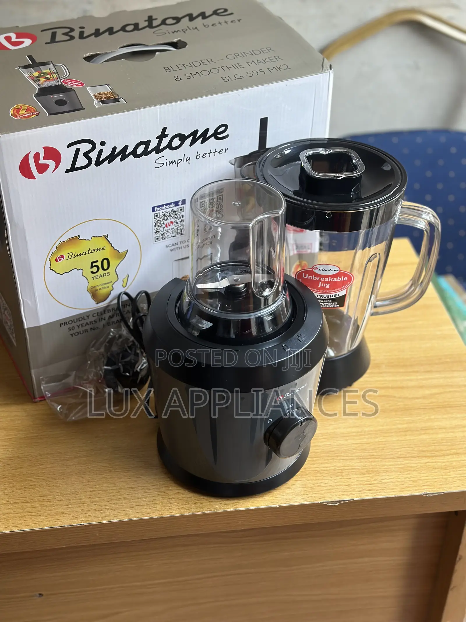 Binatone 500w Plug Plug Blender Is a Compact