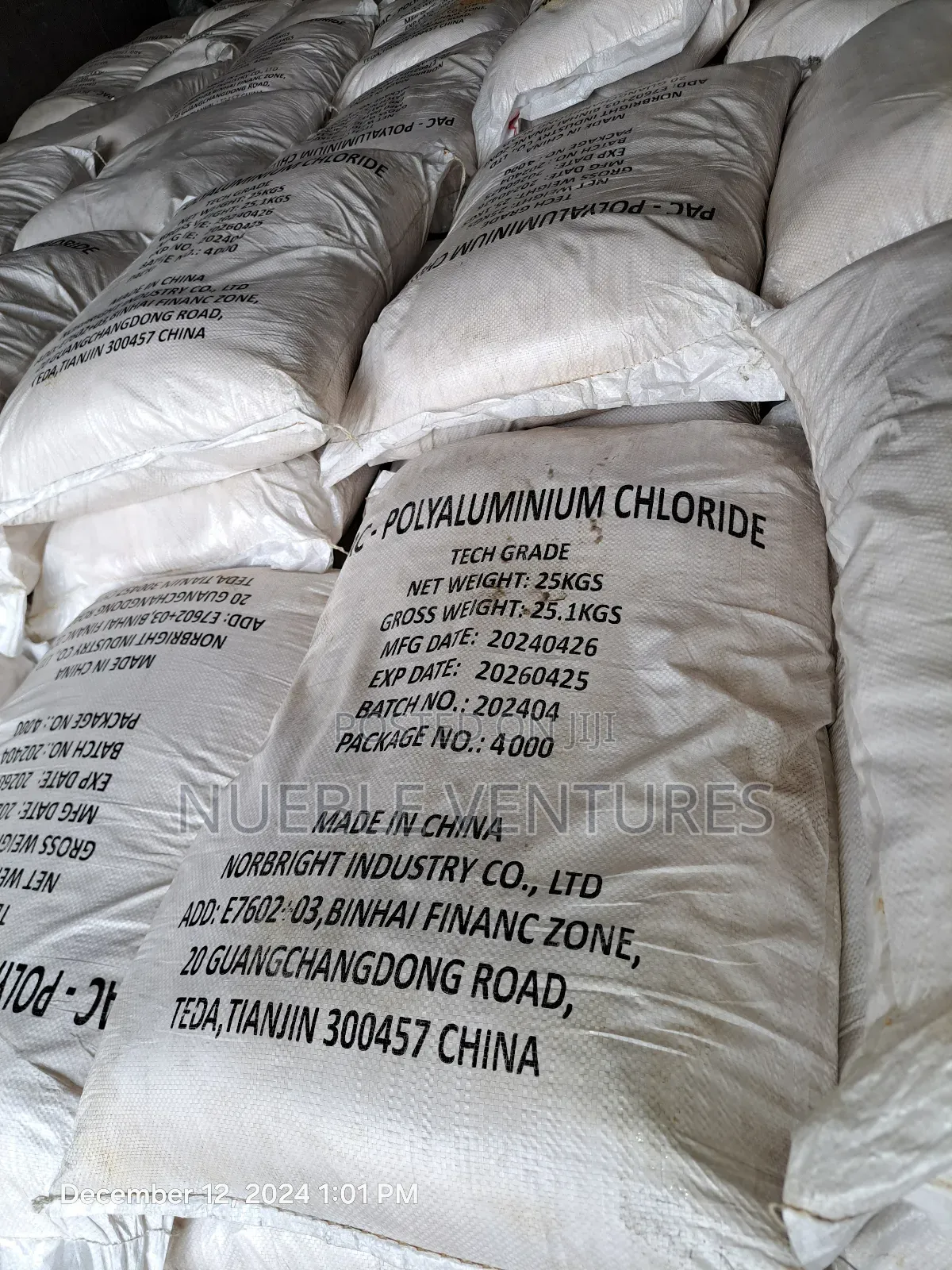 Pac White and Yellow (Poly Aluminum Chloride)