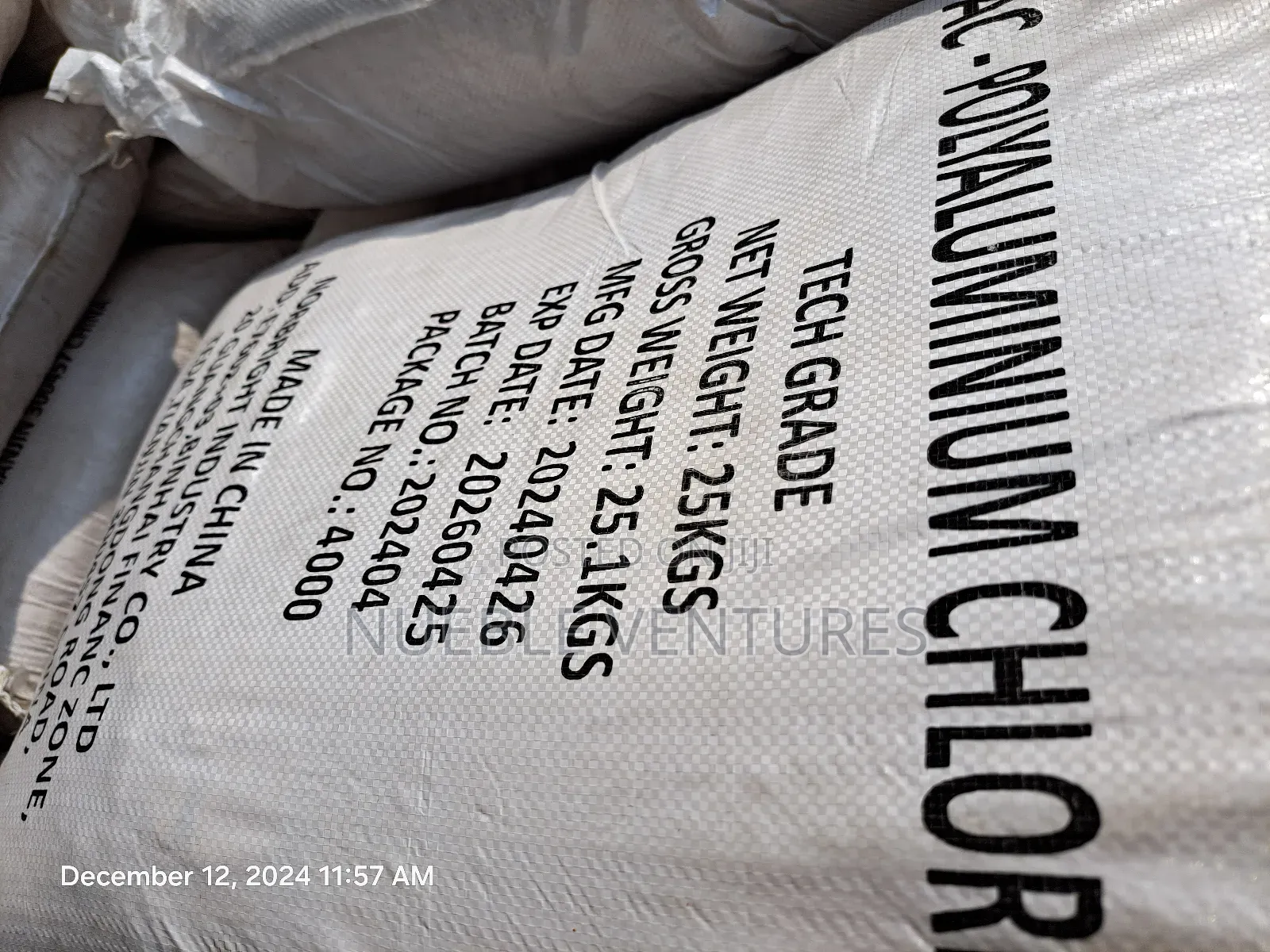 Pac White and Yellow (Poly Aluminum Chloride)