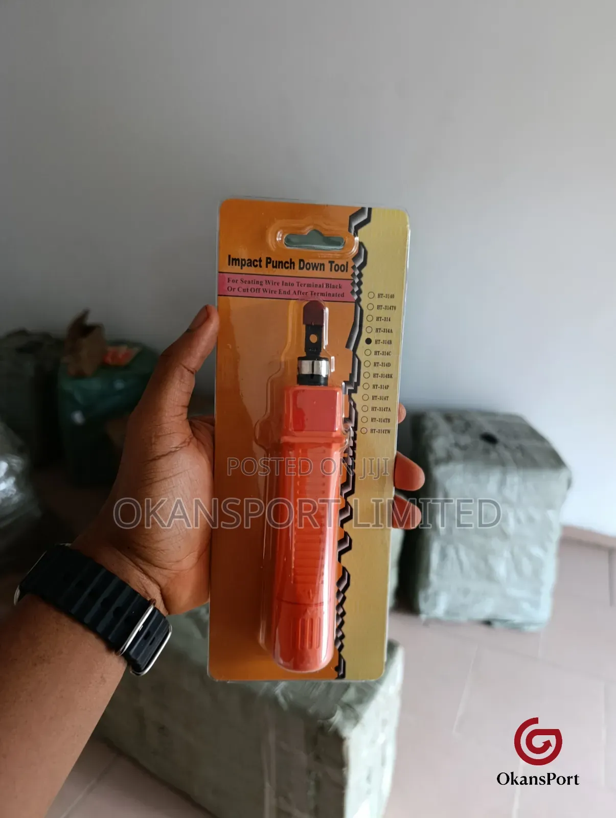 Impact Punch Down Tool Ht-314b | Network Cable Termination Tool | Idc