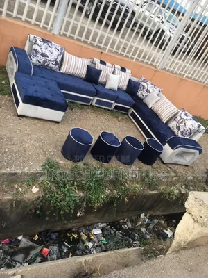 Complete Set of U Shape Designed Sofas